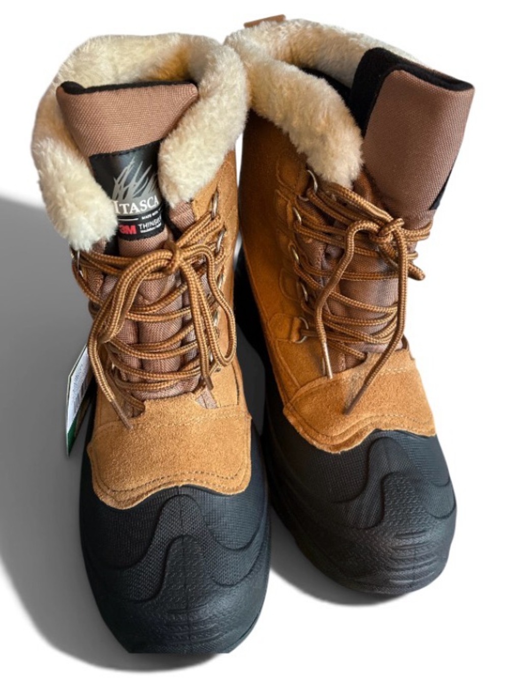 NWT Itasca Cedar II Women’s Size 10 Winter Duck Boots Buff Tan 3M Thinsulate